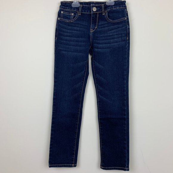 Aeropostale PS Dark Wash Distressed Skinny Jeans Girls Size 10 - Picture 1 of 7